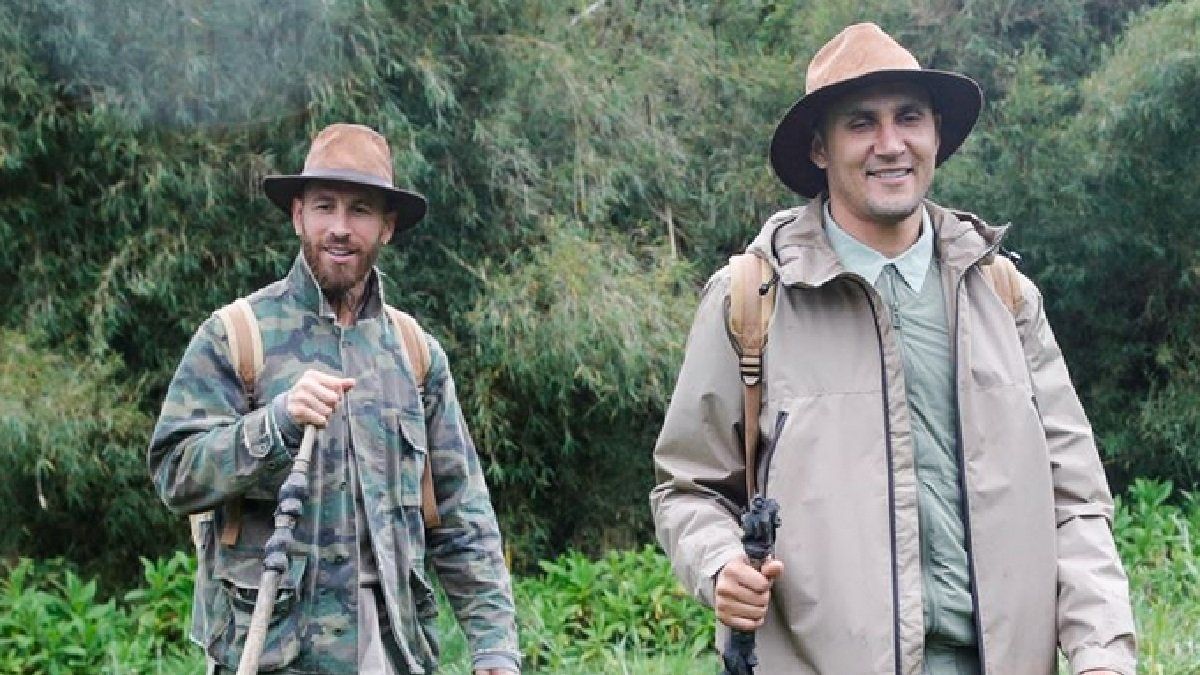 PSG players went on safari in the Rwandan jungle