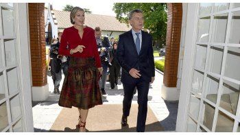 Macri y Máxima.
