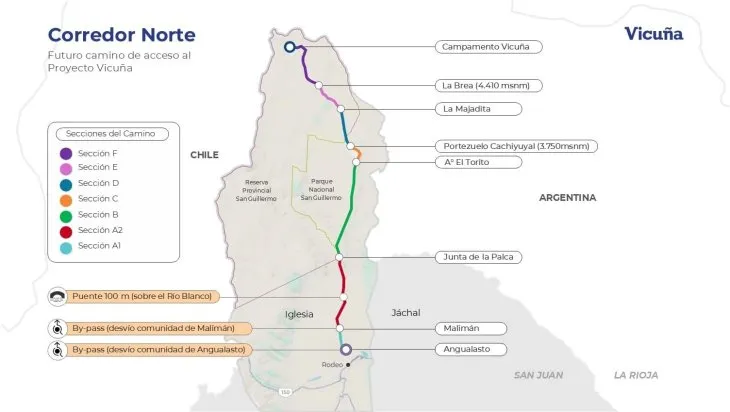 Vicuña busca recomponer su operación en La Rioja sin detener el avance del proyecto. Vicuña busca recomponer su operación en La Rioja sin detener el avance del proyecto.