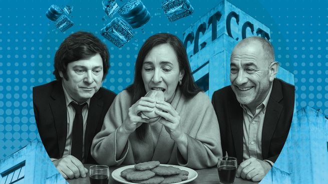 Luis Juez y Victoria Villarruel comieron milanesas y se alejaron de Milei. 