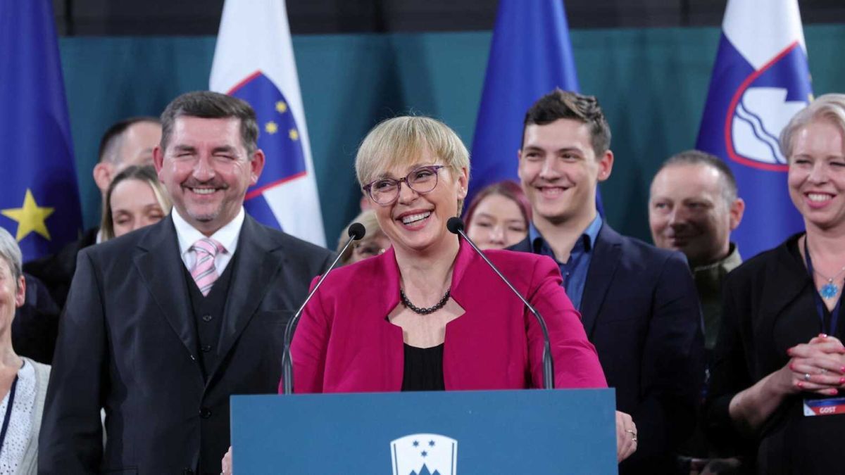 Slovenia will have a female president for the first time in its history