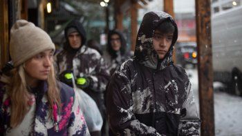 temporal de nieve en chubut: varados, evacuados, derrumbes y cortes de luz