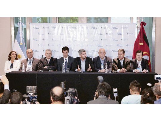 encuentro. Con Salta como telón de fondo, el Gobierno activó la segunda etapa del Plan Belgrano con mandatarios de la región.