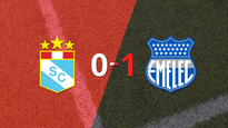 la ventaja del partido de ida fue para emelec