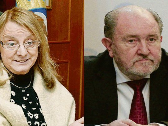 Alicia Kirchner y Carlos Verna.