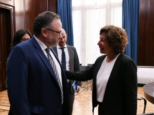 La gobernadora se reuni&oacute; ayer en Buenos Aires con el ministro de Desarrollo Productivo, Mat&iacute;as Kulfas.