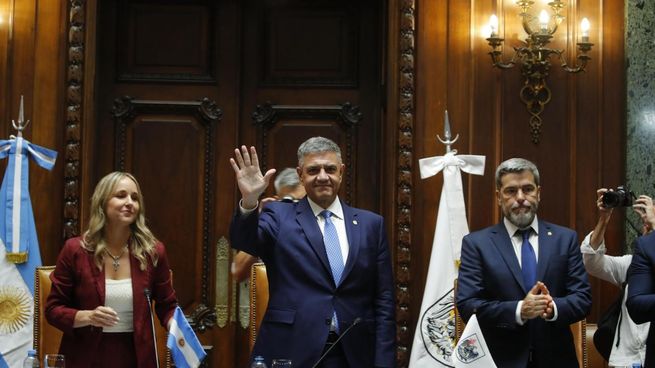 Jorge Macri en su tercera apertura de sesiones ordinarias de CABA.