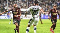 Paso en falso. Gimnasia empezó con el pie izquierdo la Copa Sudamericana.