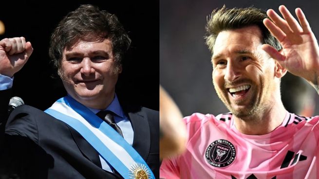 El presidente Javier Milei celebró en redes el nuevo título de Lionel Messi con Inter Miami.