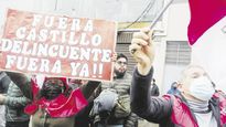 SIN CALMA. La semana pasada las autoridades detuvieron a una cuñada y a una hija adoptiva del presidente Pedro Castillo. Lima suele ser escenario de manifestaciones contra el gobernante.