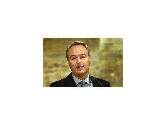 El presidente de Valencia, Alberto Fabra.