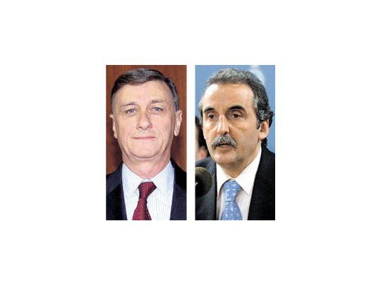 Hermes Binner y Guillermo Moreno