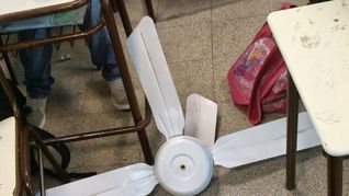Se cayó un ventilador en el Colegio Nacional de Buenos Aires: dos alumnos heridos