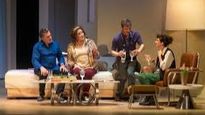 Alejo García Pintos, Verónica Llinás, Tomás Fonzi y Anita Guitiérrez en Una navidad de mierda.&nbsp;
