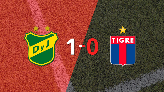 Defensa y Justicia derrotó en casa 1-0 a Tigre
