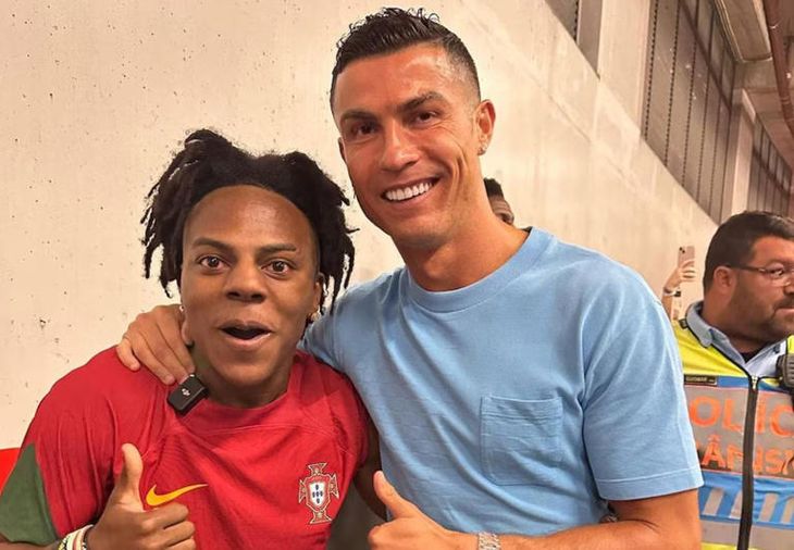 Gracias a sus millones de vistas en stream, Speed logró conocer a su ídolo: Cristiano Ronaldo. Gracias a sus millones de vistas en stream, Speed logró conocer a su ídolo: Cristiano Ronaldo.