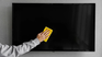 How to clean the screens of your appliances. 