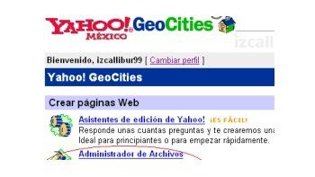 Yahoo! concretó el cierre de GeoCities.