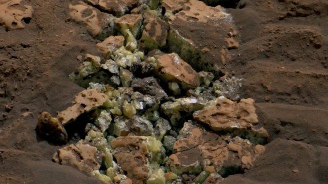 El descubrimiento de azufre confirma la presencia unicelular en algún otro período.