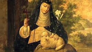 Santa Inés de Montepulciano. Santa Inés de Montepulciano.