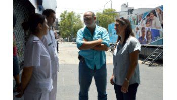 La ministra de Seguridad, María Cecilia Rodríguez, y el secretario de Seguridad, Sergio Berni.