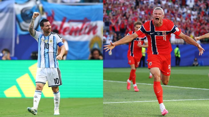 La Selección argentina es la más baja del ranking, mientras que la de Noruega lo lidera en este Mundial 2026.