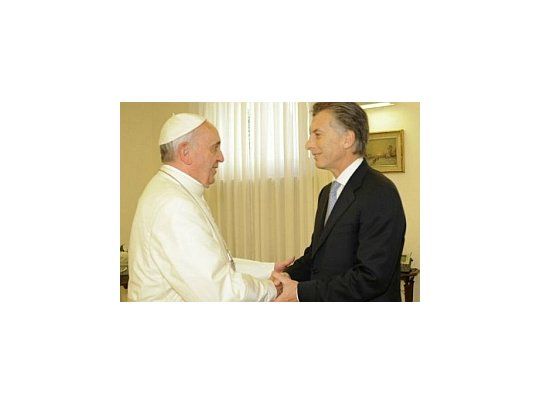 Francisco y Macri.