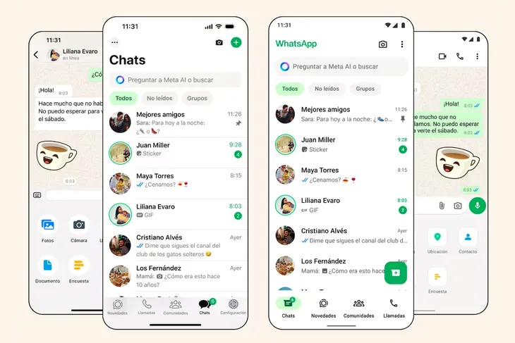 Ahora, WhatsApp ampliará el tiempo en que los usuarios pueden editar un mensaje. Ahora, WhatsApp ampliará el tiempo en que los usuarios pueden editar un mensaje.