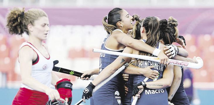 contundencia. Fue lo que mostraron Las Leonas en el partido ante Canadá