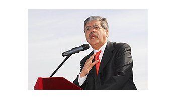 El ministro de Planificación, Julio de Vido, en un acto público.