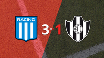 gran victoria de racing club sobre central cordoba (se) por 3-1