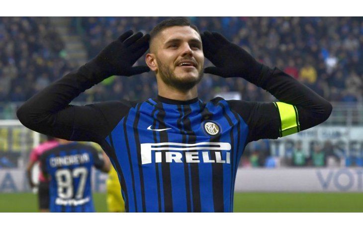 Con los goles de Icardi, Inter ya es líder en Italia