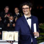 Federico Luis, ganador de la Palma de Oro por el cortometraje Para los contrincantes. Federico Luis, ganador de la Palma de Oro por el cortometraje Para los contrincantes.