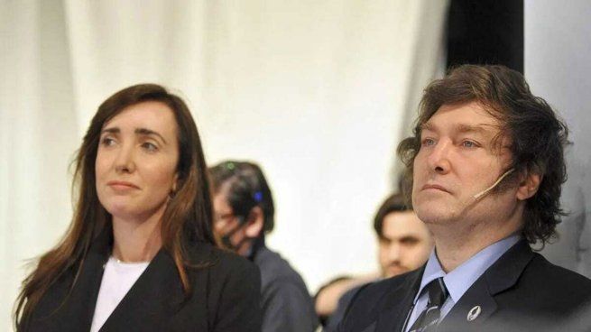 Javier Milei y Victoria Villarruel, candidatos presidenciales de La Libertad Avanza.&nbsp;&nbsp;