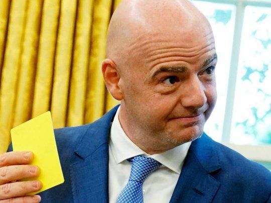 Le pusieron amarilla al proyecto de Infantino en la FIFA.