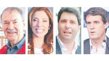 Juan Schiaretti, Claudia Ledesma, Sergio Uñac y Alfonso Prat Gay