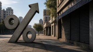 La elevada tasa de los préstamos personales refleja las dificultades para apuntalar la economía vía crédito privado (imagen creada con IA). La elevada tasa de los préstamos personales refleja las dificultades para apuntalar la economía vía crédito privado (imagen creada con IA).