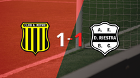 mitre (se) logro sacar el empate de local frente a riestra