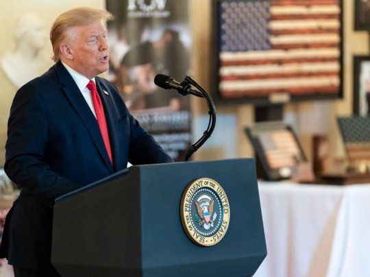 El presidente de Estados Unidos, Donald Trump.