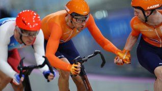 Leitão y Oliveira aventajaban a los italianos y daneses por sólo dos puntos al llegar al sprint final, pero, con un gran ataque en el último tramo, lograron cruzar la meta en primer lugar, con un total de 55 puntos.