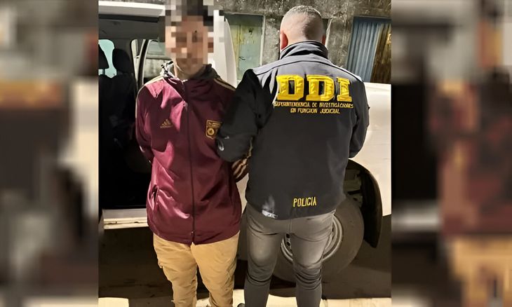 Ariel Giménez fue detenido por cavar el pozo donde enterraron a las víctimas. Ariel Giménez fue detenido por cavar el pozo donde enterraron a las víctimas.