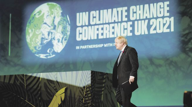 JUGADO. El primer ministro británico, Boris Johnson, apuesta a fondo por el éxito de la cumbre climática que le toca organizar al Reino Unido.