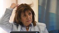 Patricia Bullrich habló este miércoles en conferencia de prensa junto a Luis Petri.