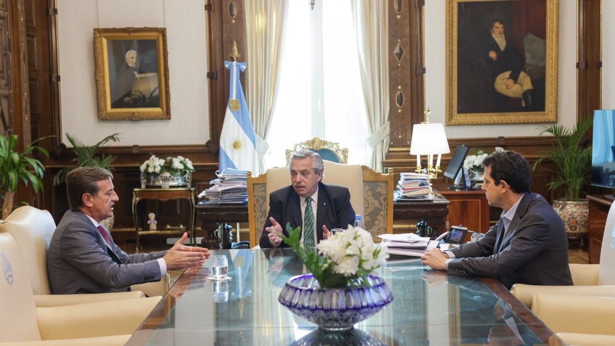 El presidente Alberto Fernández recibió al gobernador de Mendoza