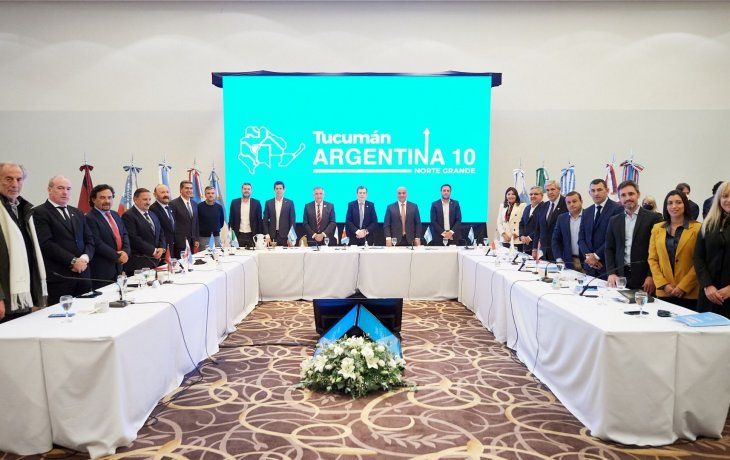 Manzur se reunió con los gobernadores del Norte Grande&nbsp;