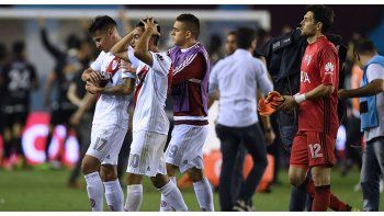 River, tras la caída ante Lanús.