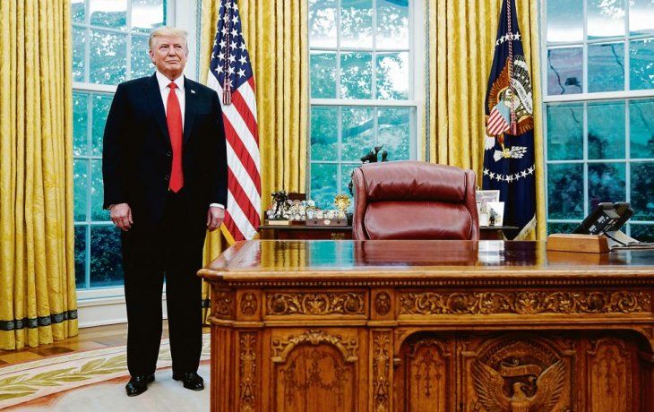 INTEMPESTIVO. El presidente Donald Trump canceló las negociaciones de paz con los talibanes tras un año de trabajo. En menos de 24 horas, su administración propuso volver a la mesa de diálogo.