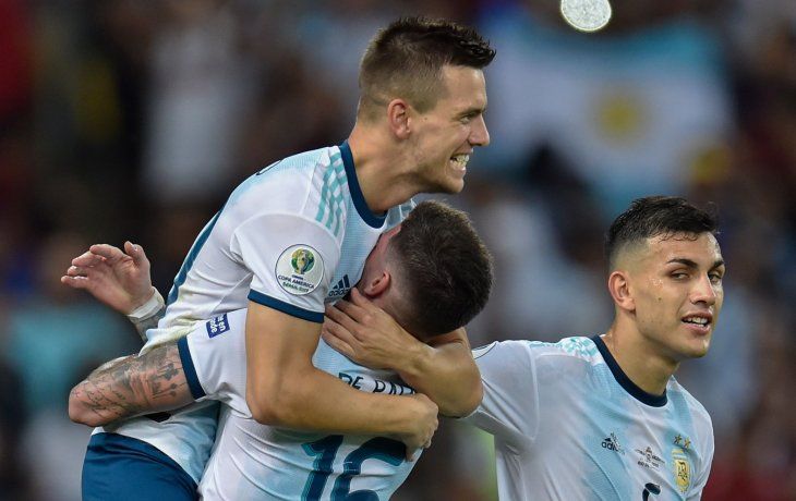 Video: Martínez y Lo Celso, los gritos de Argentina para llegar a semis