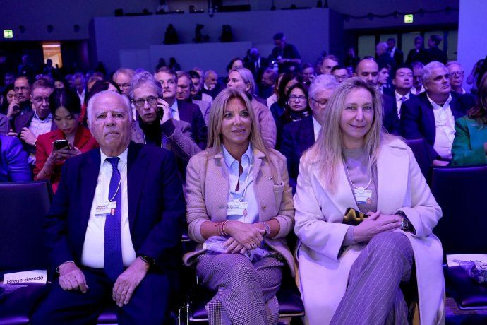 Karina Milei, presente en el Foro de Davos 2025.