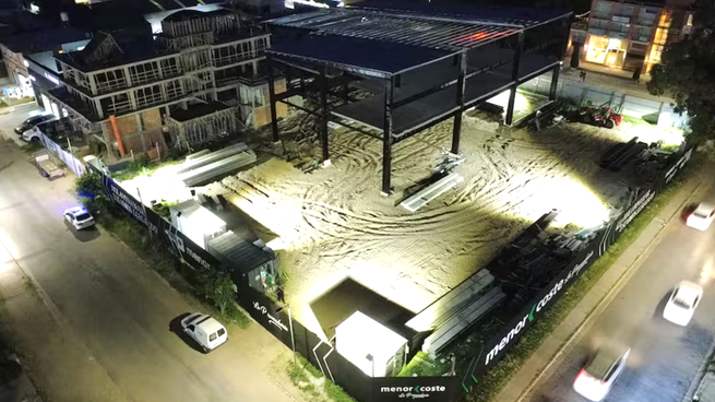 La víctima tenía 46 años y participaba de los trabajos para una filial del supermercado La Proveeduría.